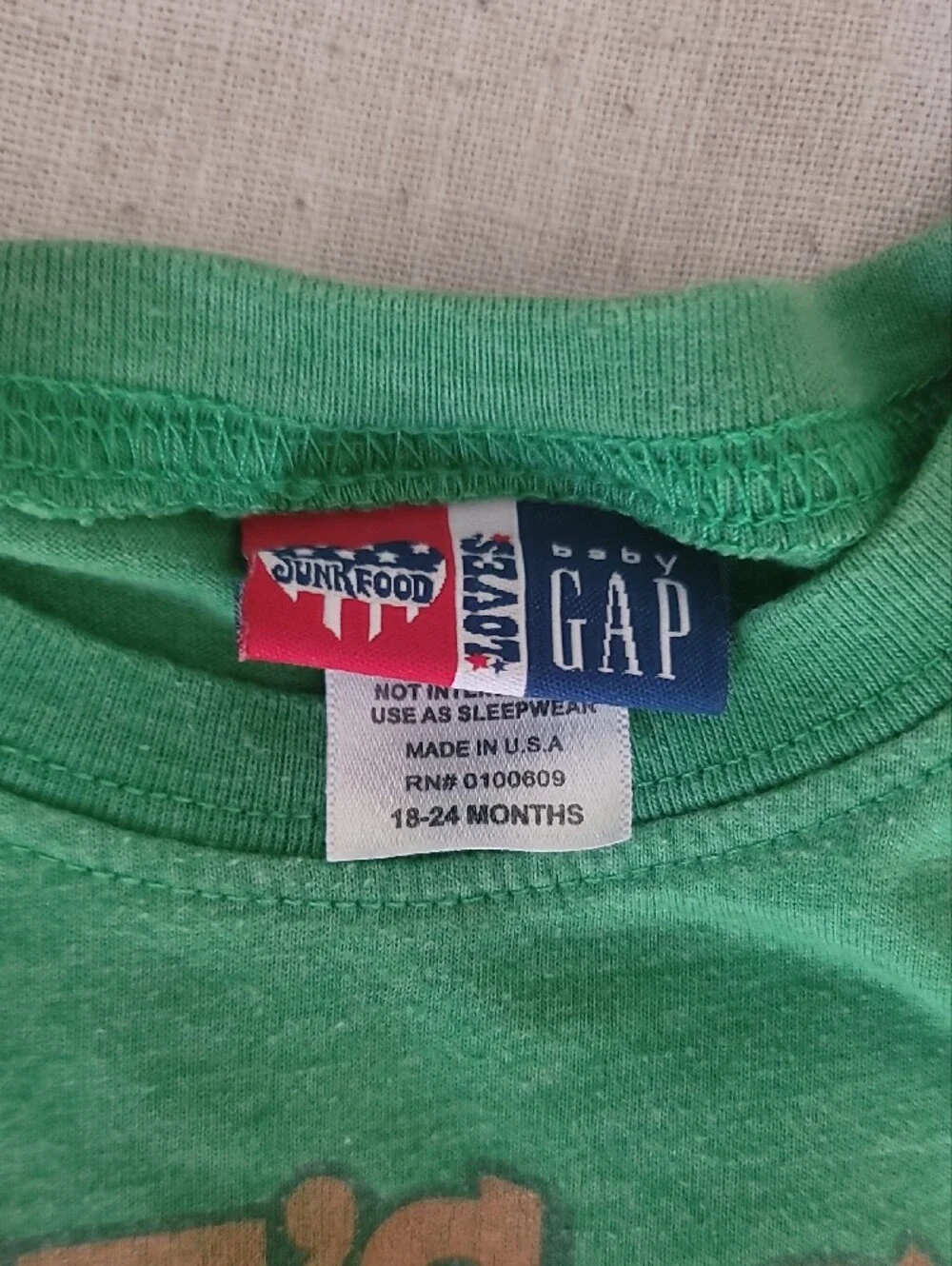 GAP Curious George (24mo) Monkey Graphic Tee w/ Jurassic World Long Sleeve (2)